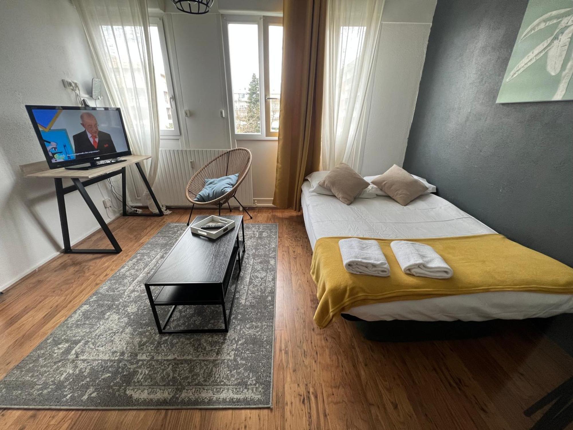Mon Palmier Grand Appartement Parking Un-Sejour-A-Part Мец Экстерьер фото